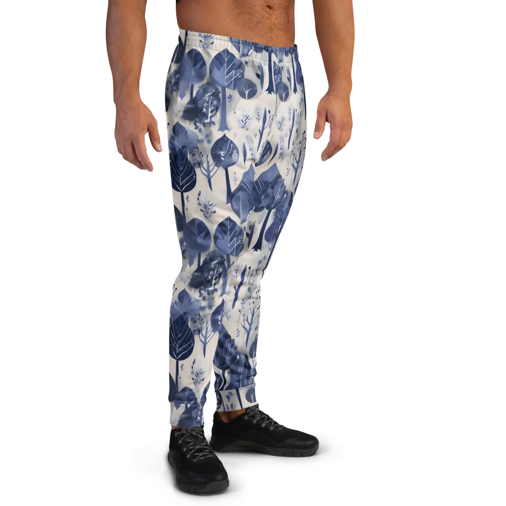 Indigo Canopy on Men's Joggers — Right