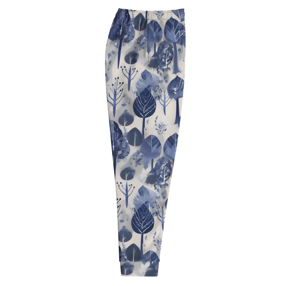 Indigo Canopy on Men's Joggers — Right