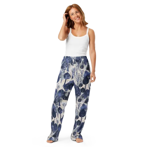 Indigo Canopy on a Women's Pajama Pants