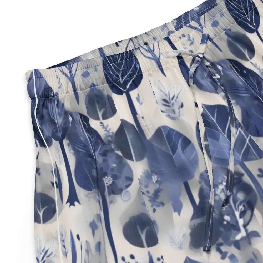 Indigo Canopy on Women's Pajama Shorts — Product details