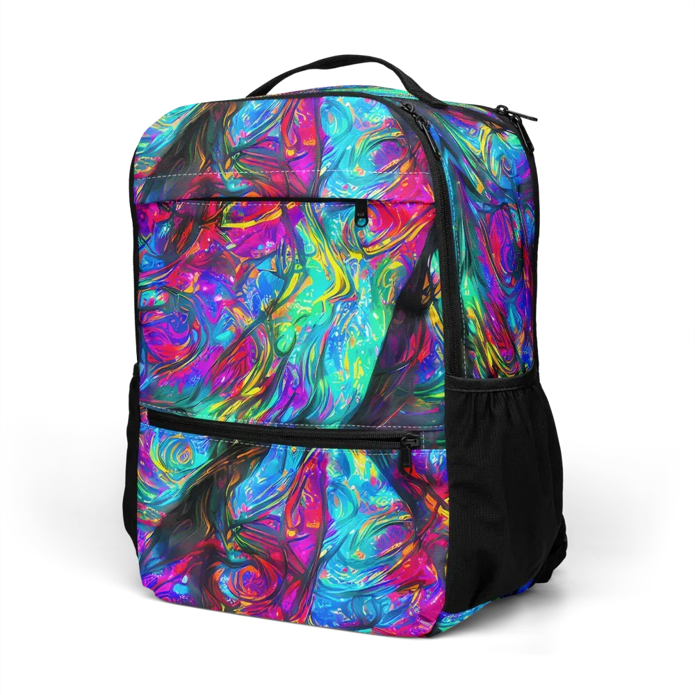 Infinite Vortex on Utility Backpack — Left Front