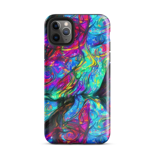 Infinite Vortex on a Tough Case for iPhone®