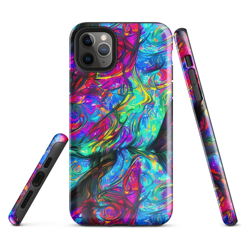 Infinite Vortex on Tough Case for iPhone® — Front