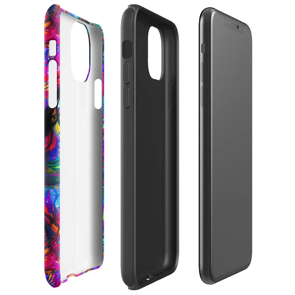 Infinite Vortex on Tough Case for iPhone® — Right