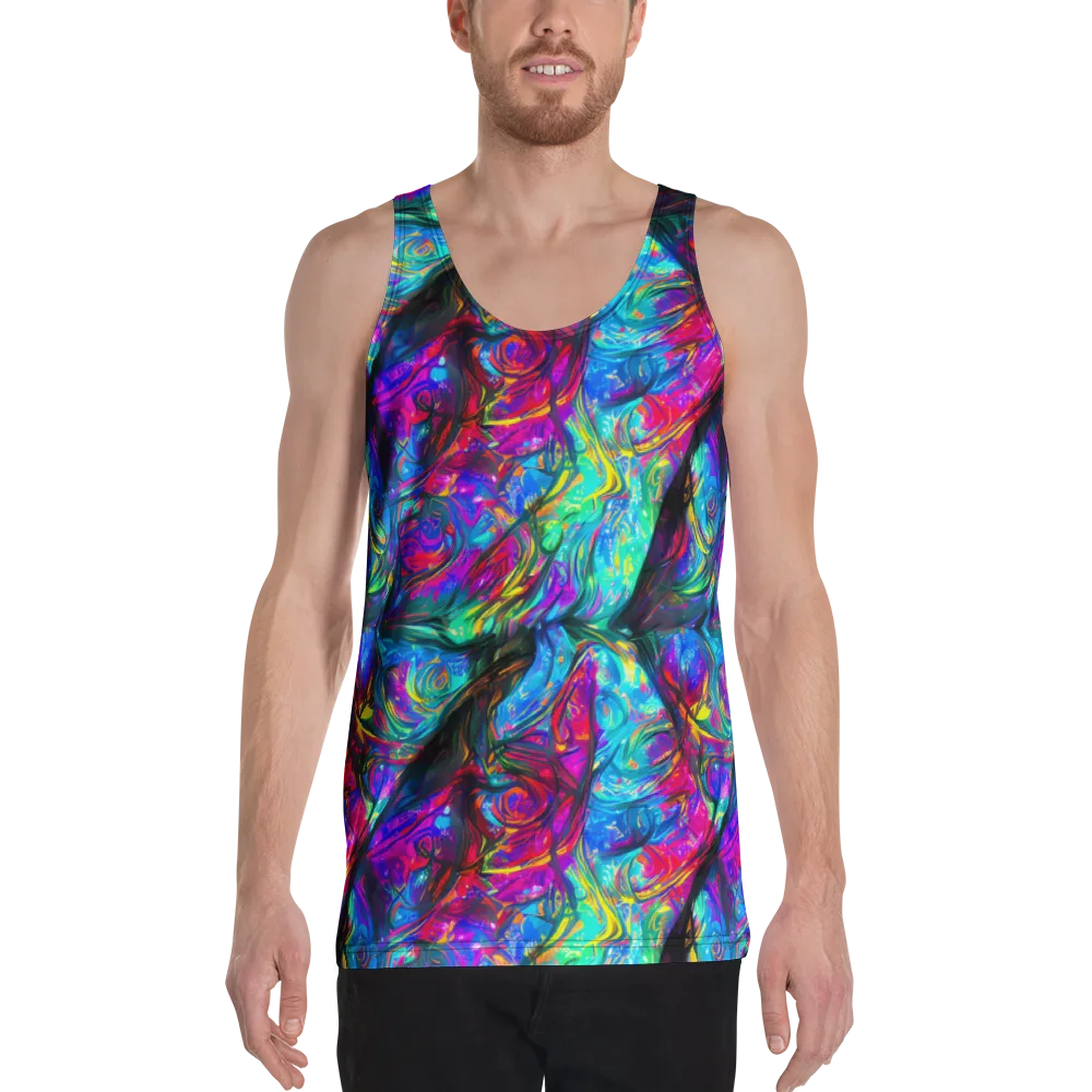 Infinite Vortex on Men's Tank Top — Front
