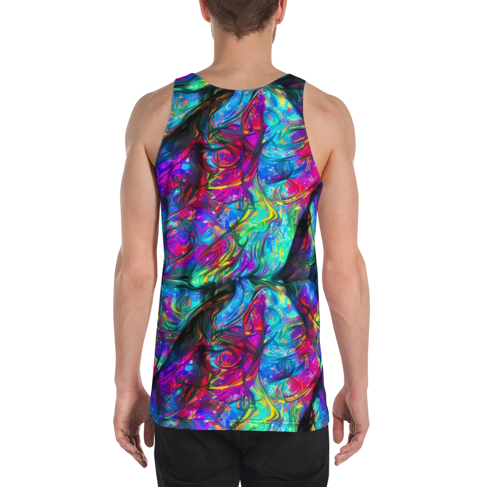 Infinite Vortex on Men's Tank Top — Back