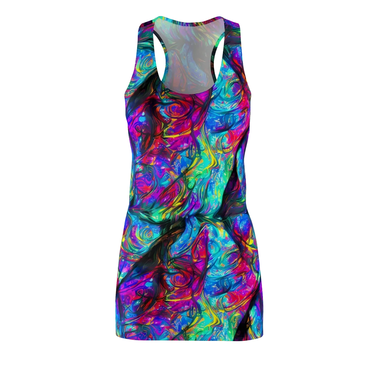 Infinite Vortex on Racerback Dress — Front