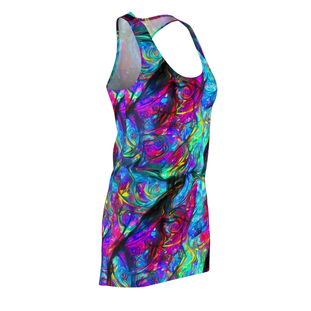 Infinite Vortex on Racerback Dress — Front Side