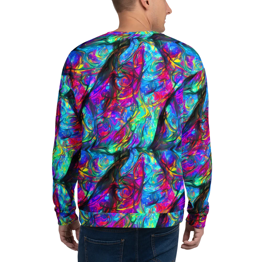 Infinite Vortex on Sweatshirt — Back