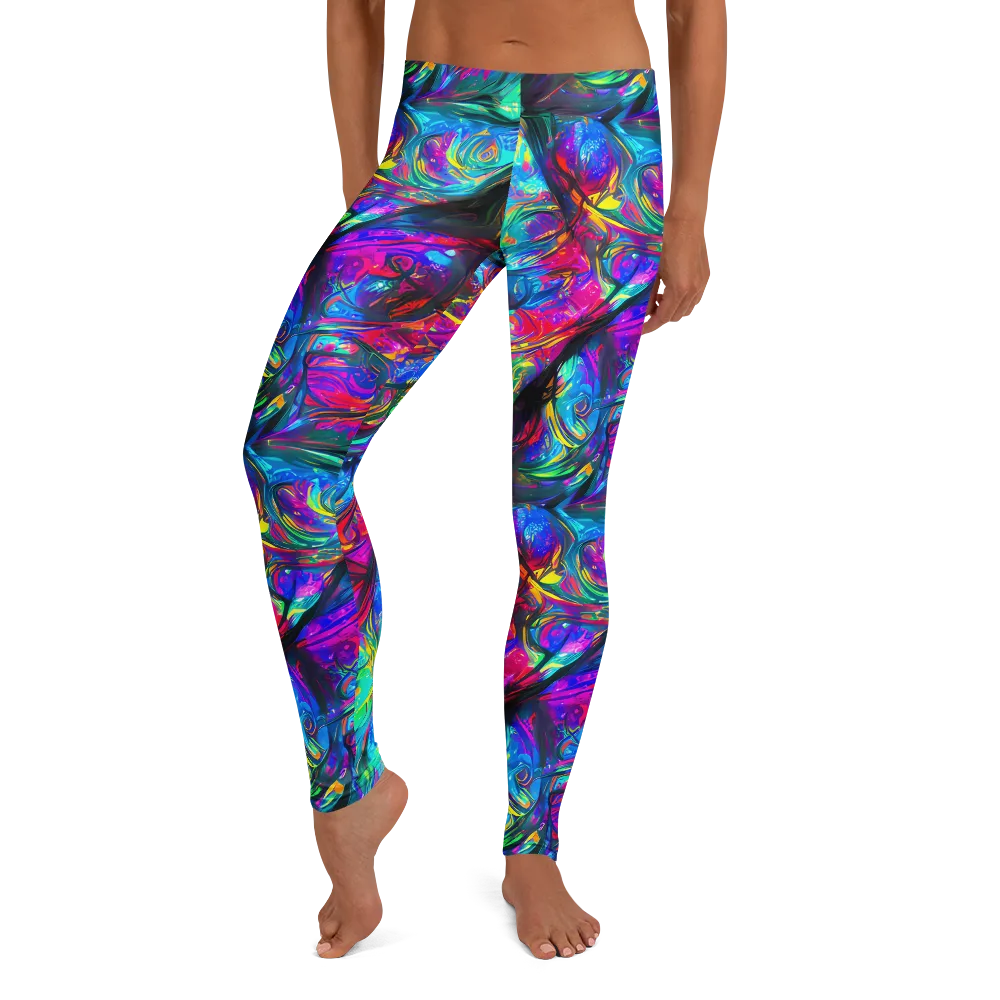 Infinite Vortex on Leggings — Front