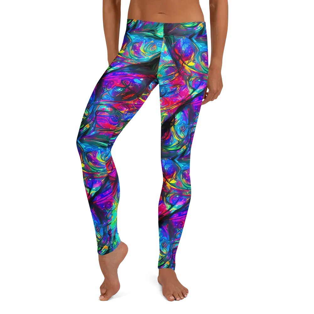 Infinite Vortex on Leggings — Front