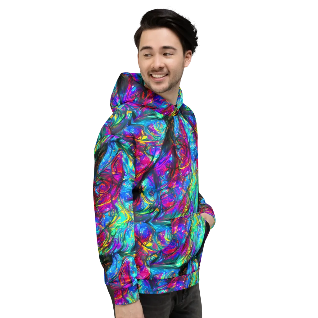 Infinite Vortex on Hoodie — Right