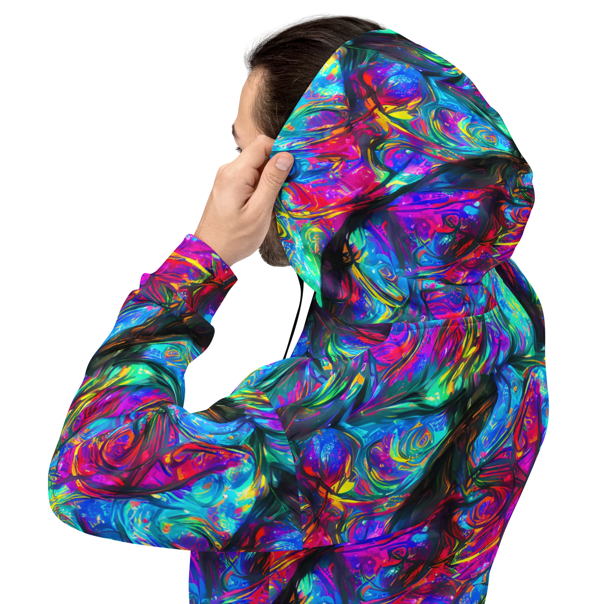 Infinite Vortex on Hoodie — Back