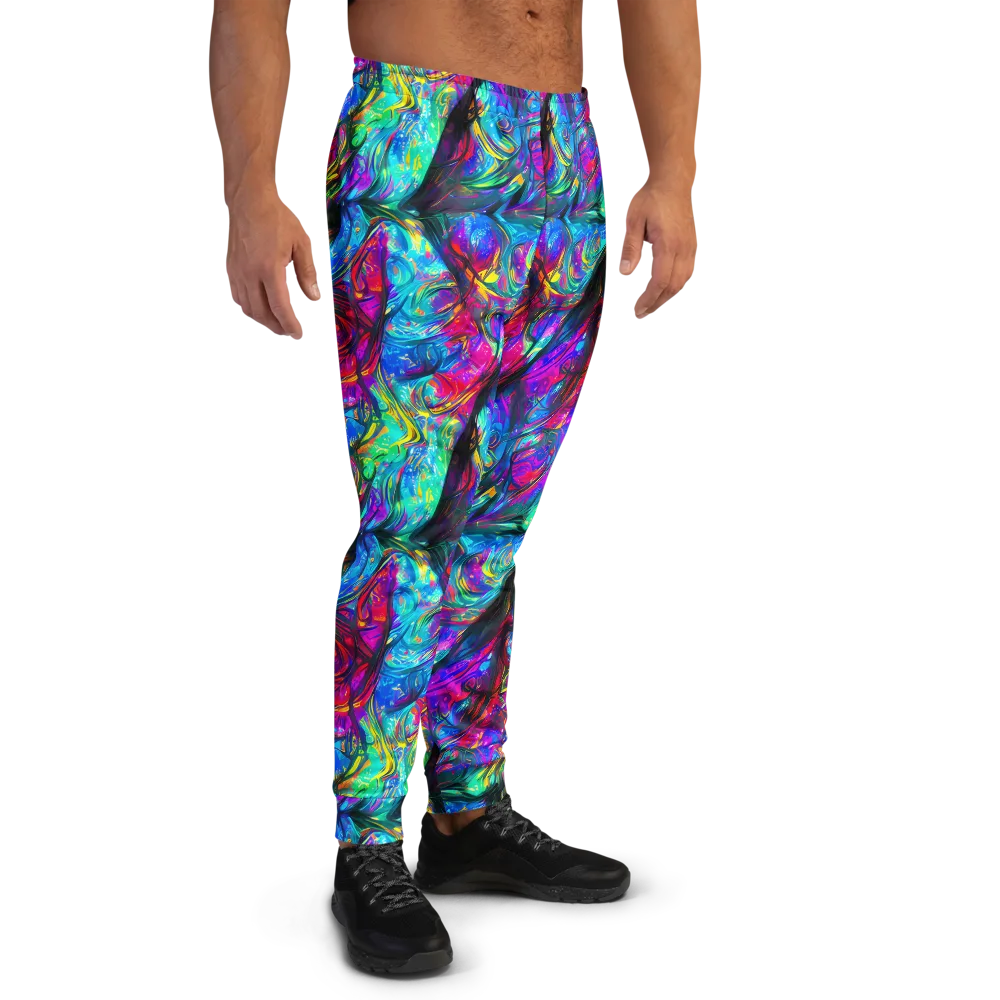 Infinite Vortex on Men's Joggers — Right