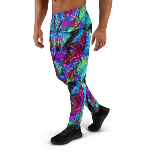 Infinite Vortex on a Men's Joggers