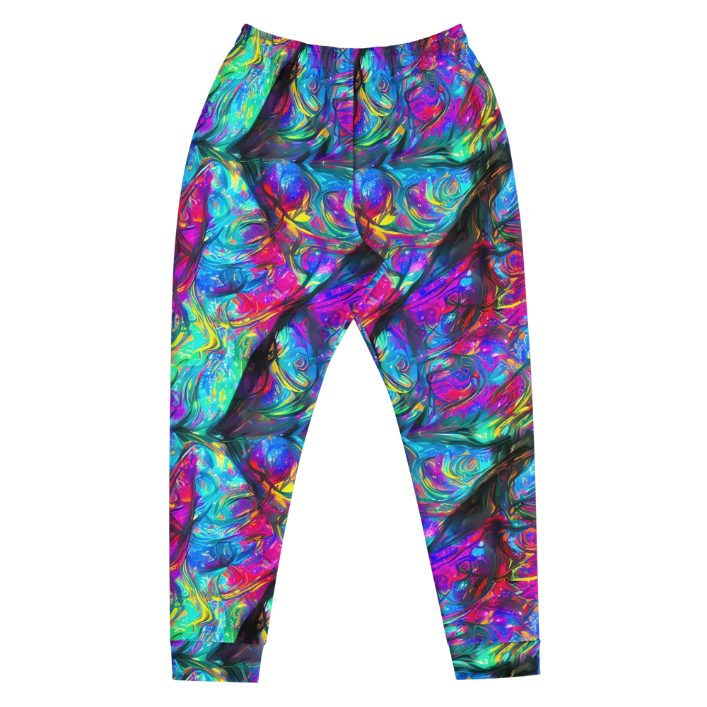 Infinite Vortex on Men's Joggers — Front