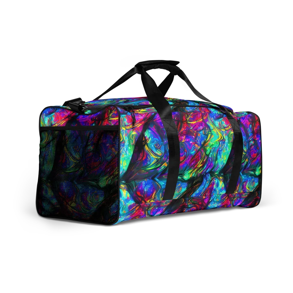 Infinite Vortex on Duffle Bag — Right Front