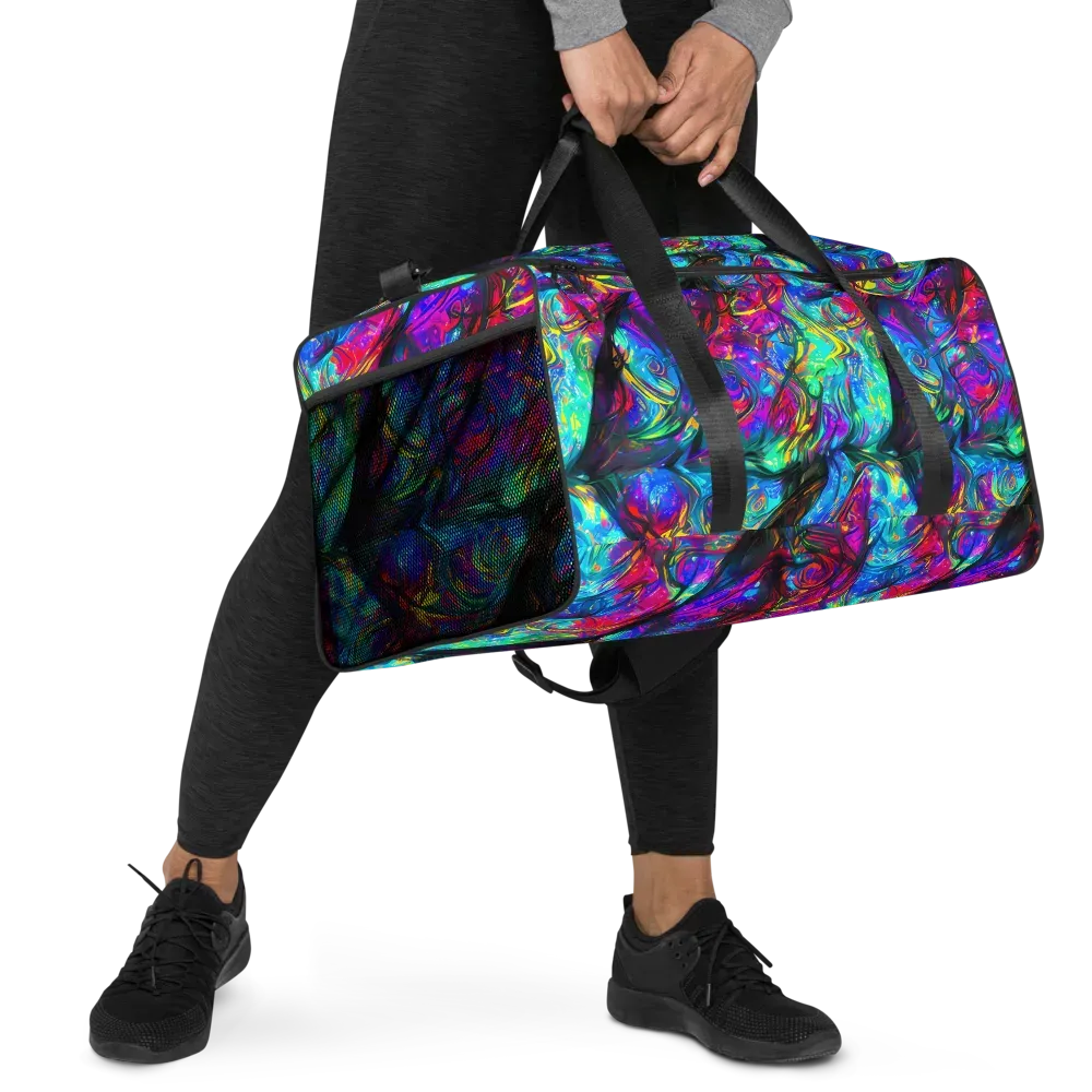 Infinite Vortex on Duffle Bag — Right Front