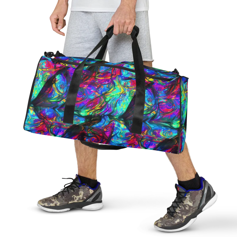 Infinite Vortex on Duffle Bag — Front