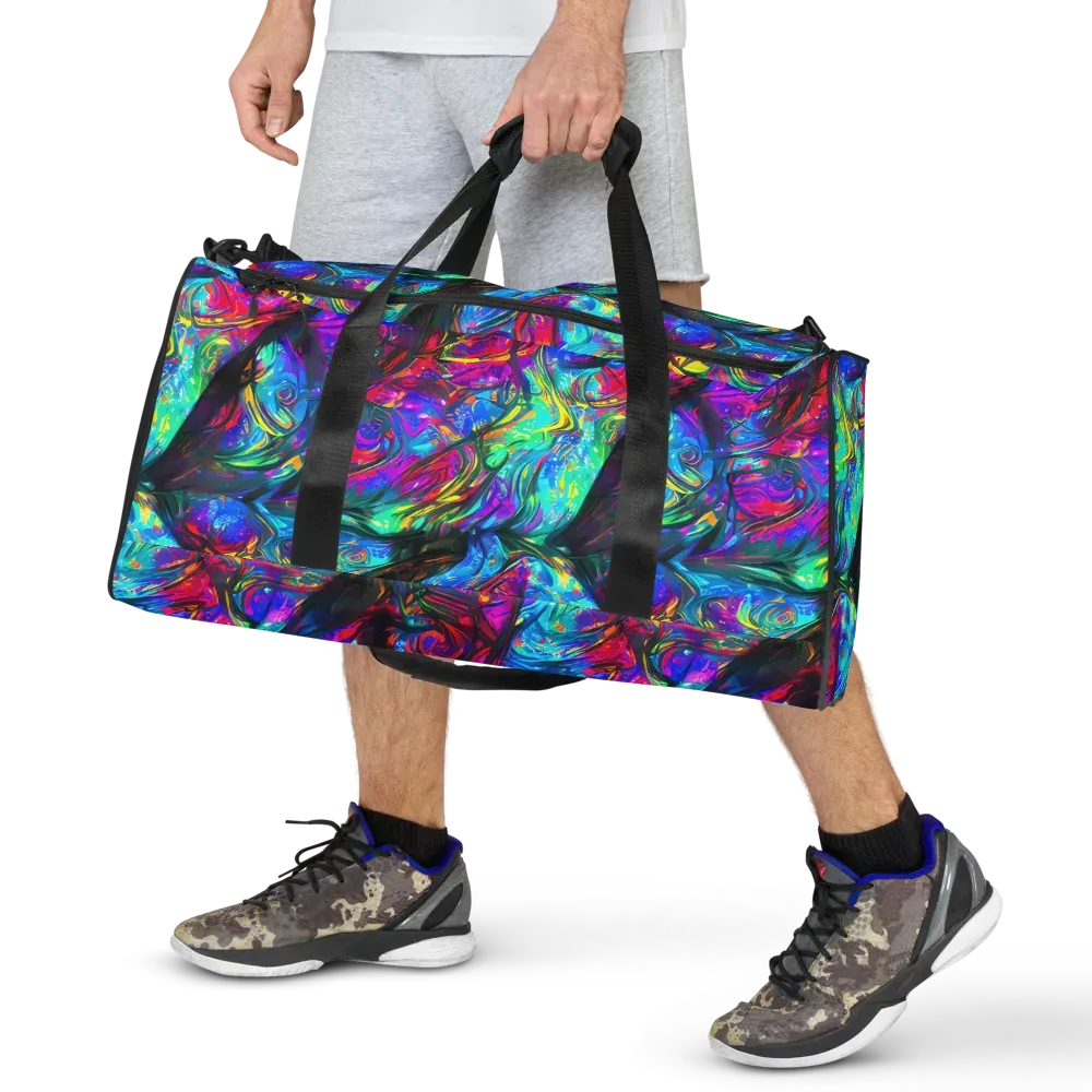 Infinite Vortex on Duffle Bag — Front