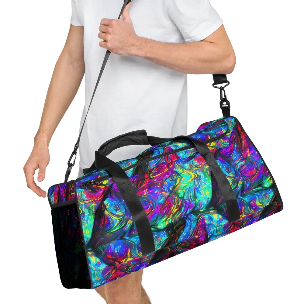 Infinite Vortex on Duffle Bag — Right Front