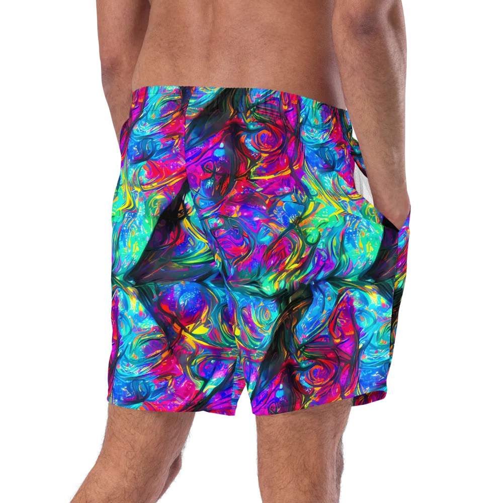 Infinite Vortex on Swim Trunks — Right Back