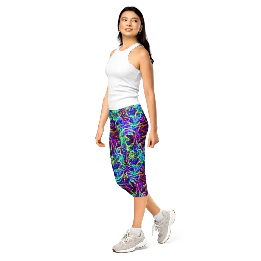 Afterdark Illusion on a Capri Leggings