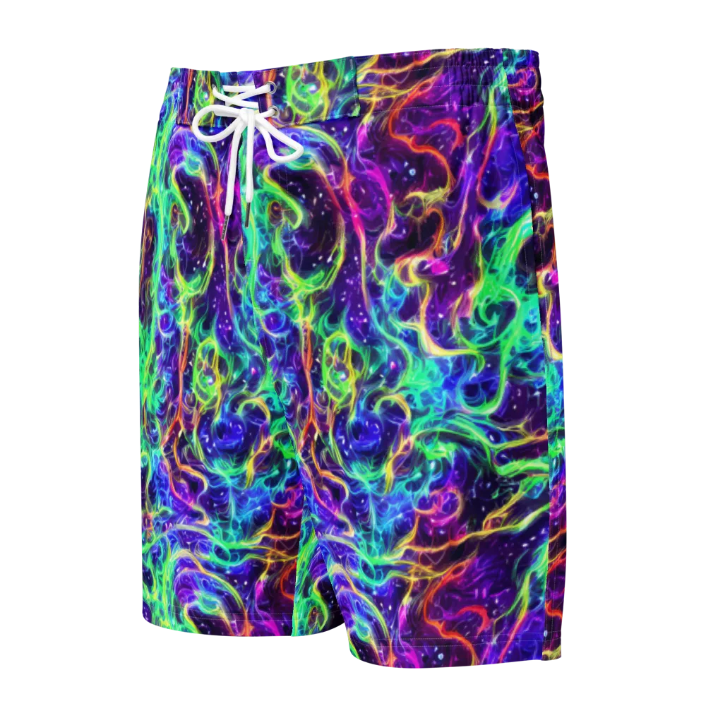 Afterdark Illusion on Men's Board Shorts — Front