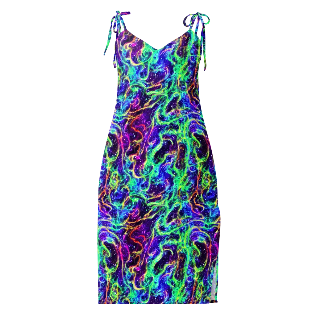 Afterdark Illusion on Slip Dress — Front
