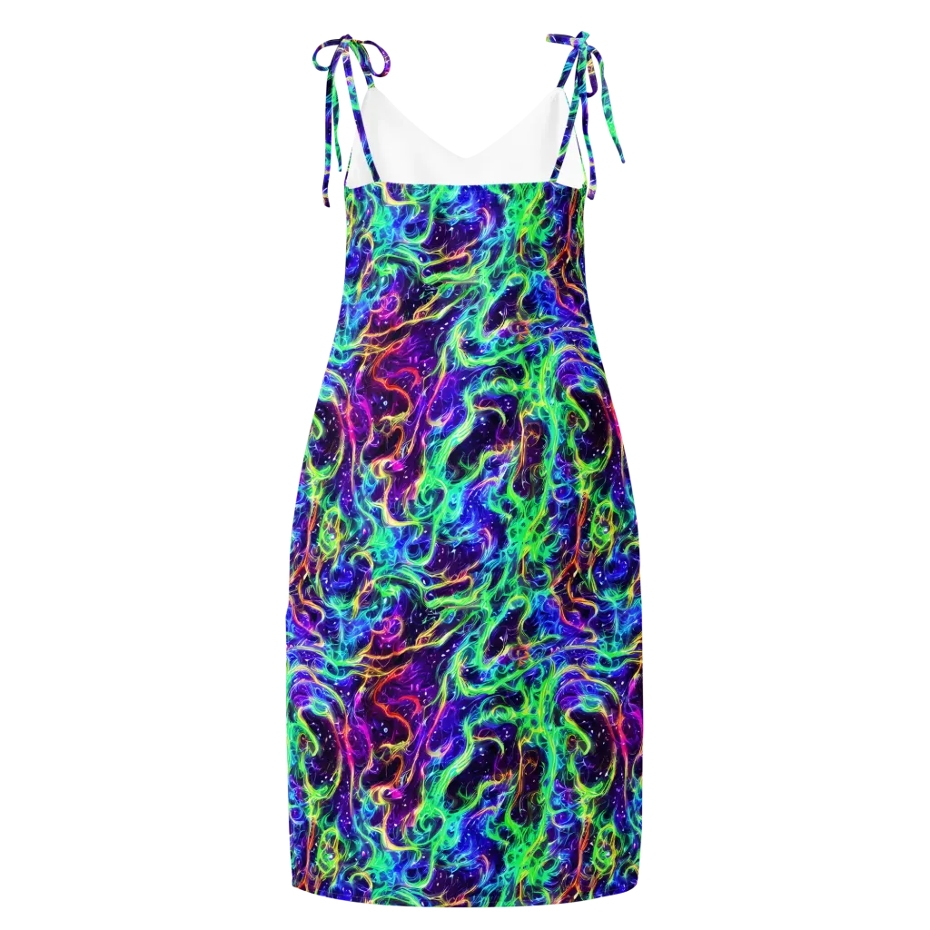 Afterdark Illusion on Slip Dress — Back