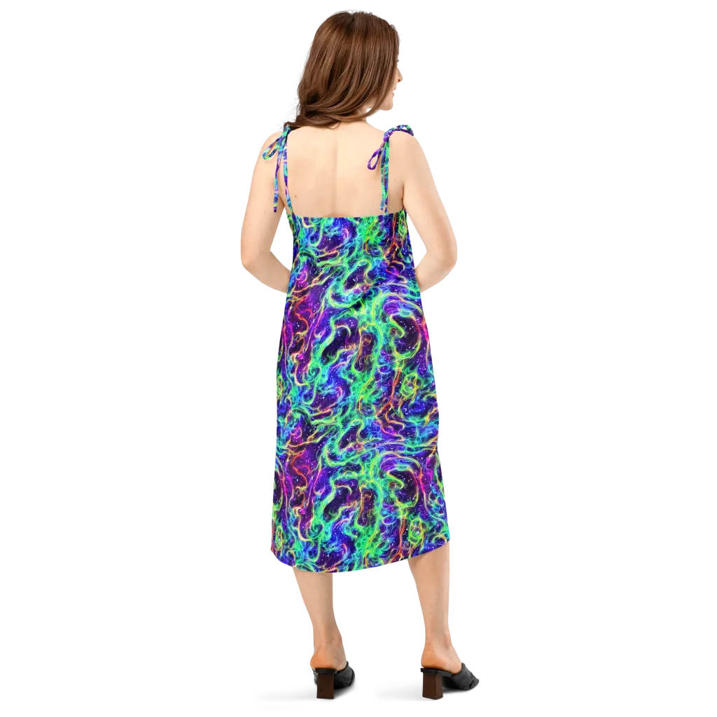Afterdark Illusion on Slip Dress — Back