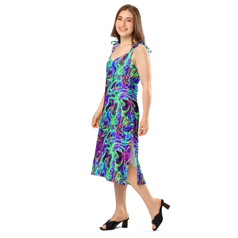 Afterdark Illusion on Slip Dress — Left Front