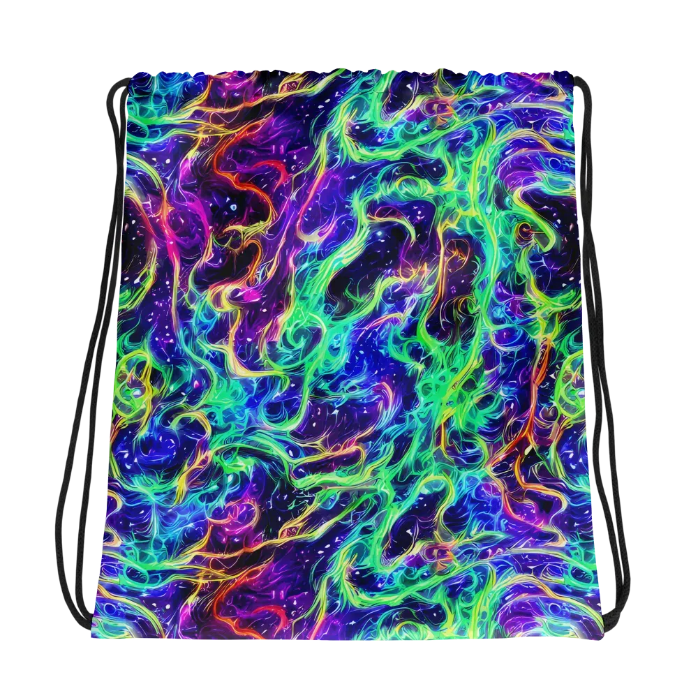 Afterdark Illusion on Drawstring Bag — Photo