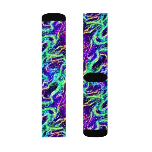 Afterdark Illusion on a Socks