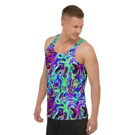 Afterdark Illusion on a Men's Tank Top