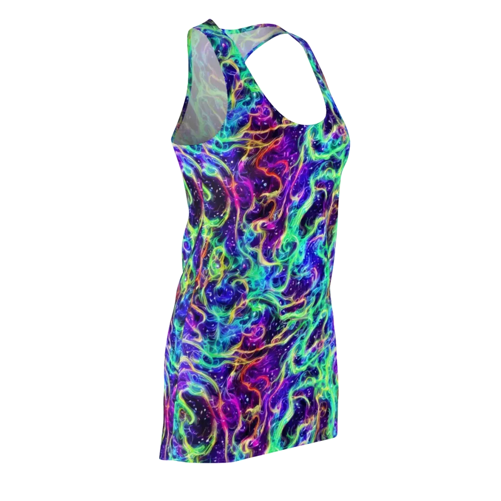 Afterdark Illusion on Racerback Dress — Front Side