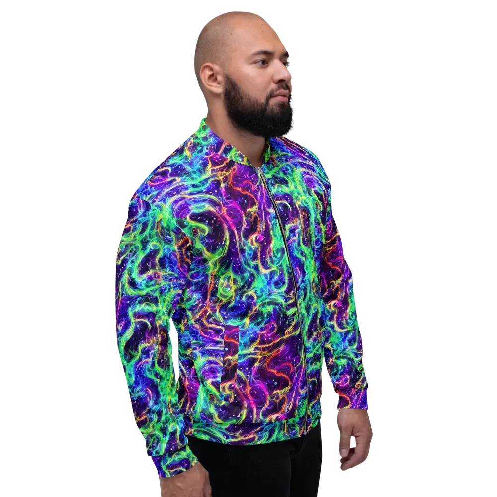 Afterdark Illusion on Bomber Jacket — Right