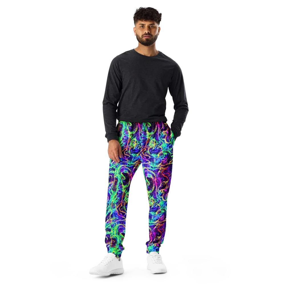 Afterdark Illusion on Men's Joggers — Front