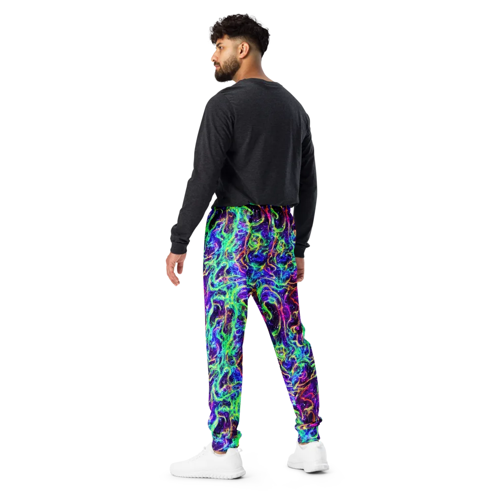 Afterdark Illusion on Men's Joggers — Back