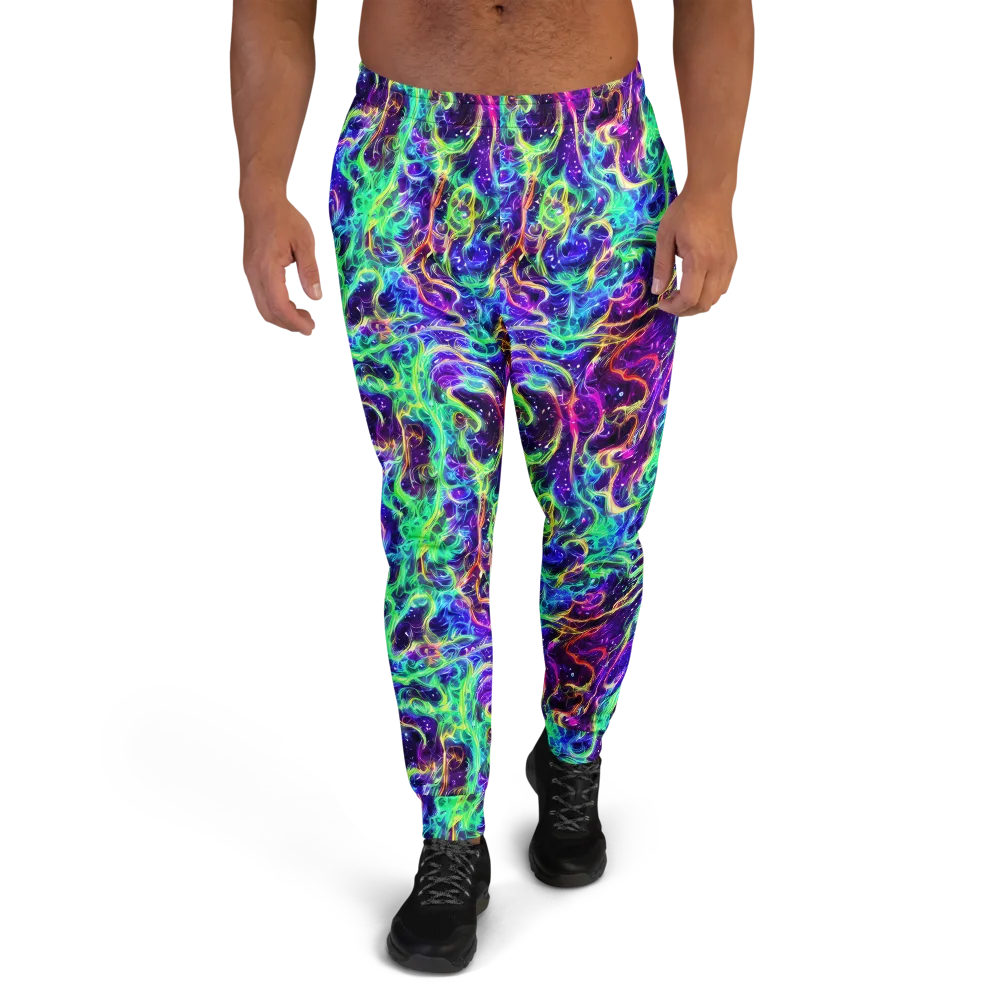 Afterdark Illusion on Men's Joggers — Front