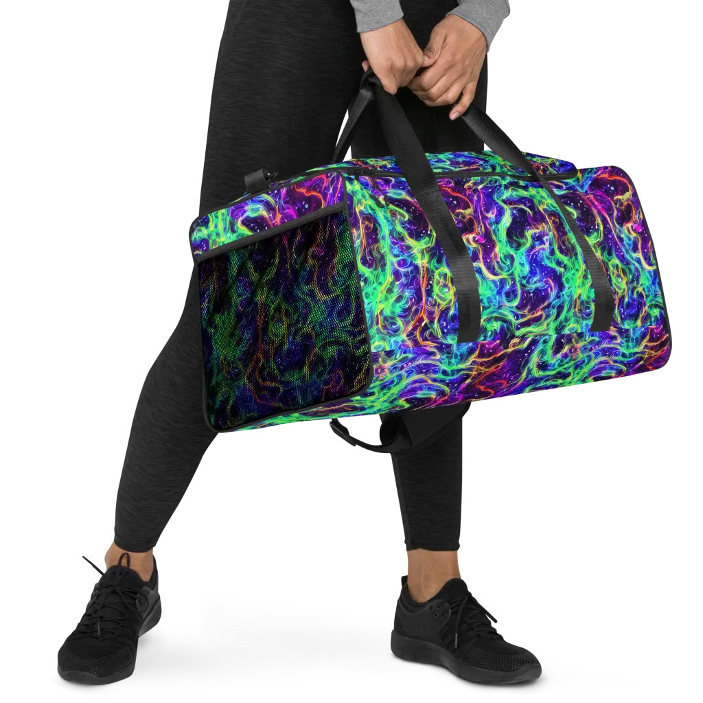 Afterdark Illusion on Duffle Bag — Right Front