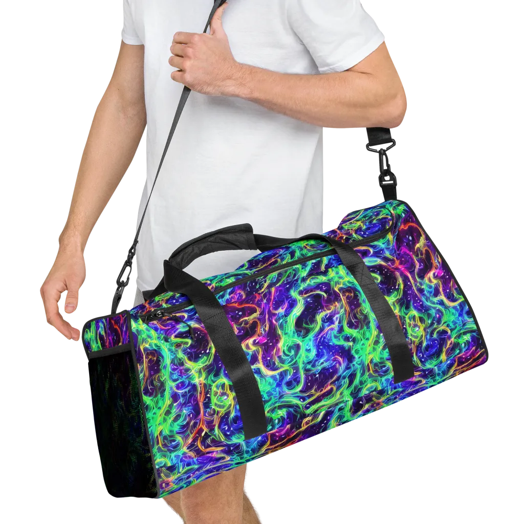 Afterdark Illusion on Duffle Bag — Right Front