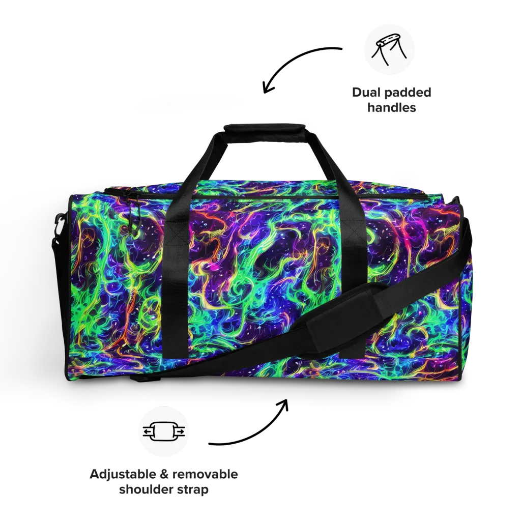 Afterdark Illusion on Duffle Bag — Front