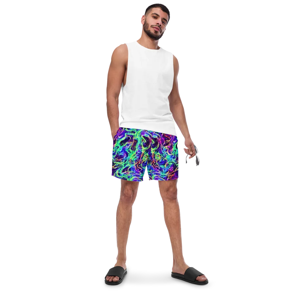 Afterdark Illusion on Swim Trunks — Front