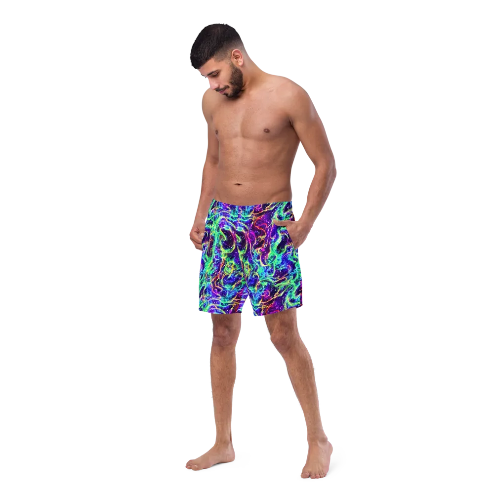 Afterdark Illusion on Swim Trunks — Left Front