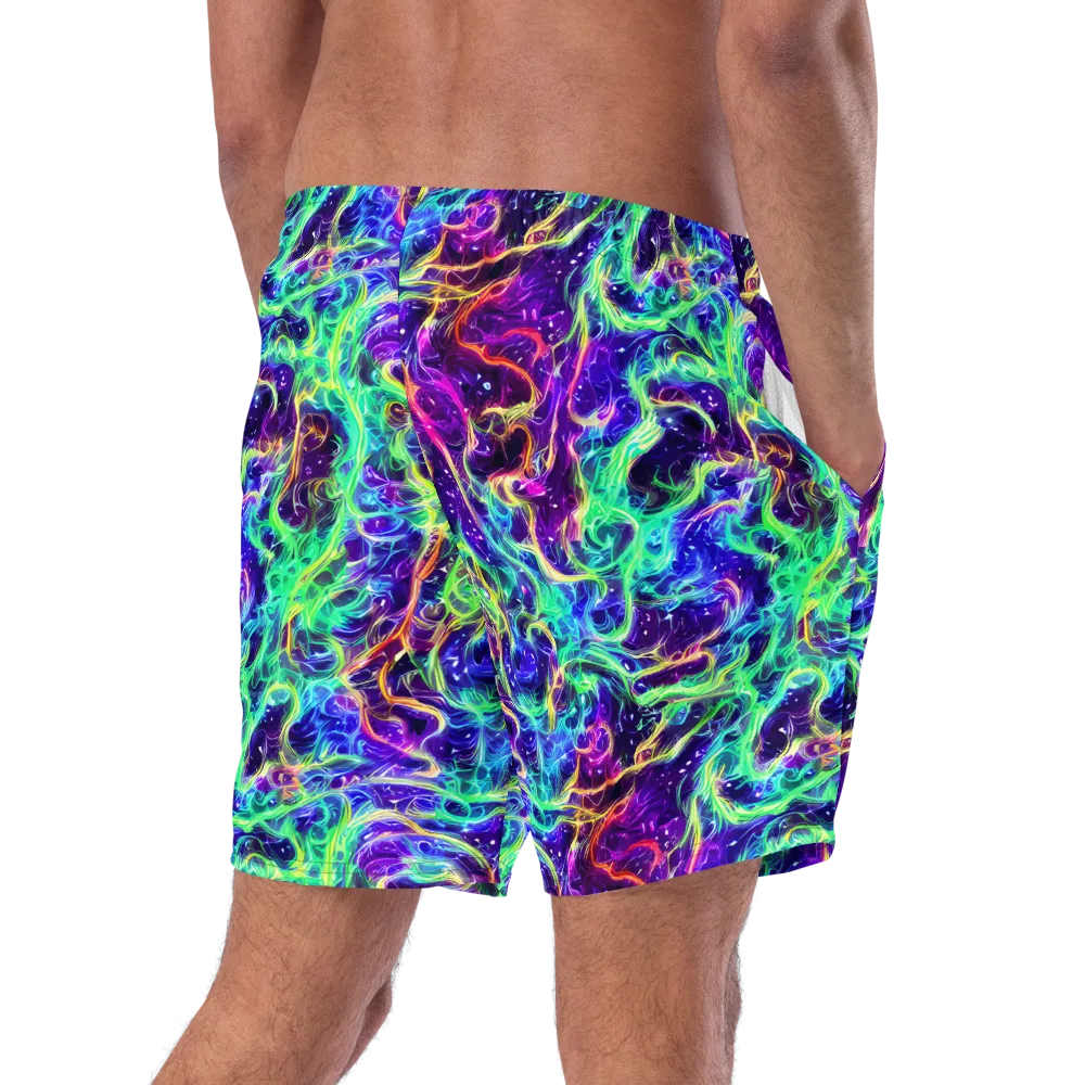 Afterdark Illusion on Swim Trunks — Right Back