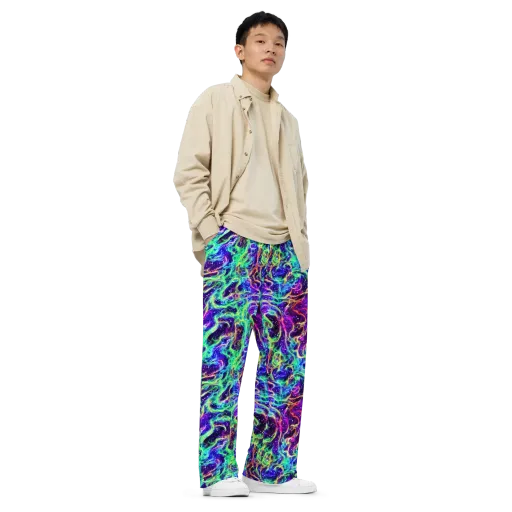 Afterdark Illusion on a Wide-Leg Pants