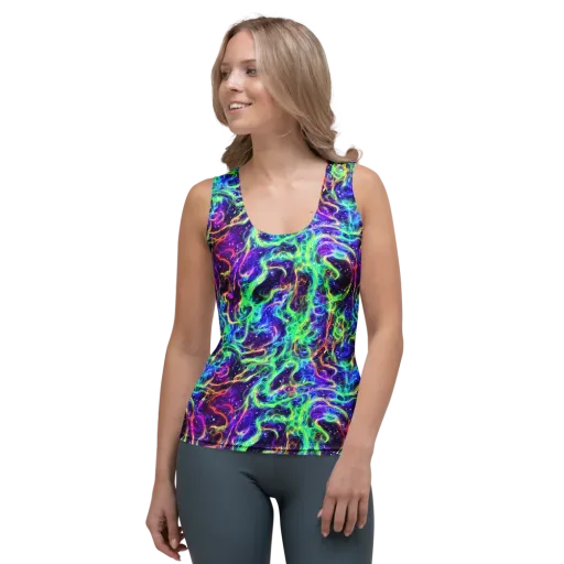 Afterdark Illusion on a Women's Tank Top