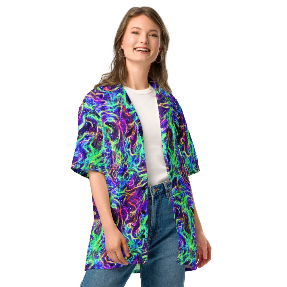 Afterdark Illusion on Button Shirt — Front