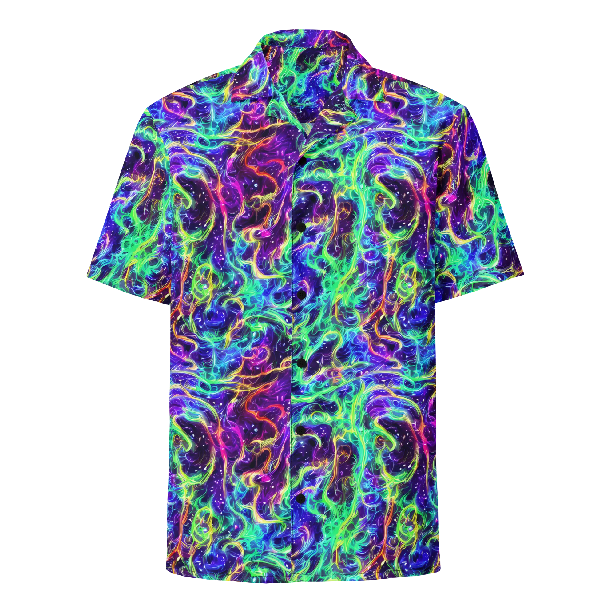 Afterdark Illusion on Button Shirt — Front